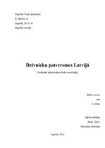 Referāts 'Dzīvnieku patversmes Latvijā', 1.