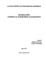 Konspekts 'Aprūpes plāns cilvēkam ar sirdsdarbības traucējumiem', 1.