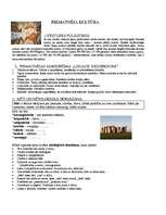 Konspekts 'Pirmatnējā kultūra', 1.