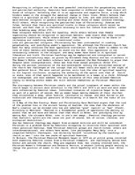 Eseja 'Women and Religion', 1.