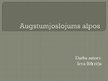 Prezentācija 'Augstumjoslojums Alpos', 1.