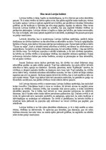 Eseja 'Man tuvais Latvijas kultūrā', 1.
