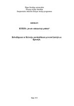 Referāts 'Robežlīguma ar Krieviju parakstīšanas process Latvijā un Igaunijā', 1.