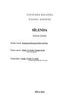 Eseja 'Sīlenda', 1.