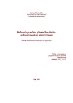 Referāts 'Galvenās prasības pētniecības darba noformēšanai un aizstāvēšanai', 1.