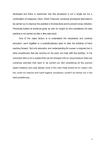 Referāts 'Importance of Hand Hygiene in Hospital Based Environment', 6.