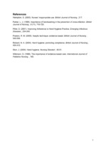 Referāts 'Importance of Hand Hygiene in Hospital Based Environment', 7.