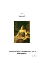 Konspekts 'Katrīna I', 1.