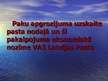 Prezentācija 'Paku apgrozījuma uzskaite pasta nodaļā un šī pakalpojuma ekonomiskā nozīme VAS "', 1.