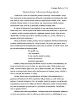 Eseja 'Vispārcilvēciskas vērtības Imanta Ziedoņa daiļradē', 1.