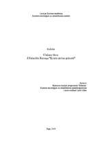 Eseja 'Ciešanu tēma J.Nataniēla Ramaņa "Krusta skolas grāmatā"', 1.