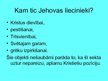 Prezentācija 'Jehovieši jeb Jehovas liecinieki', 3.