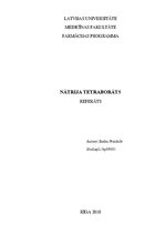 Konspekts 'Nātrija tetraborāts', 1.