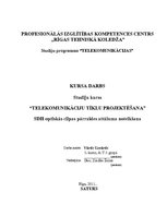 Referāts 'Telekomunikāciju tīklu projektēšana - SDH optiskās cilpas pārraides attāluma not', 52.