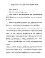 Referāts 'Iekļaujošā izglītība: par un pret argumenti', 4.