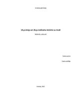 Referāts '19.gadsimta beigu un 20.gadsimta notikumu ietekme uz modi', 1.