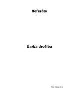 Eseja 'Darba drošība', 1.