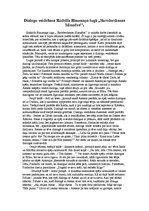 Konspekts 'Dialogu veidošana Rūdolfa Blaumaņa lugā "Skroderdienas Silmačos"', 1.