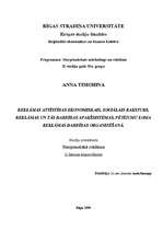 Konspekts 'Reklāmas attīstības ekonomiskais, sociālais raksturs', 1.