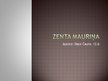 Referāts 'Zenta Mauriņa', 7.