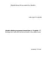 Konspekts 'Aktuālo atbalsta programmu izmantošana ZS "Lejnieki - 3"', 1.