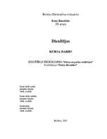 Referāts 'Dienlilijas', 1.