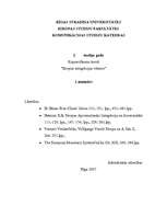 Konspekts 'Kopsavilkums kursā ”Eiropas integrācijas vēsture”', 1.