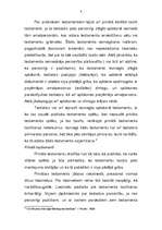 Referāts 'Testaments', 5.