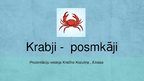 Prezentācija 'Krabji - vēžu klase', 1.