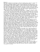 Eseja 'The Social Effects of Credit Cards', 1.