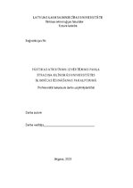 Diplomdarbs 'Pārtikas atkritumu izvērtējums PSKUS ēdināšanas pakalpojumā', 1.