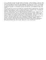 Eseja 'The Role of Interfaith Dialogue', 1.