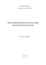 Referāts 'Tūrisma modeļi pasaules reģionos: Tuvo Austrumu reģiona Apvienoto Arābu Emirātu ', 1.