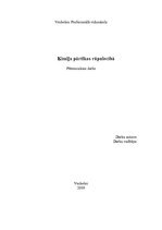 Referāts 'Ķīmija pārtikas rūpniecībā', 1.