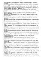 Eseja 'Theodore Roosevelt ', 1.