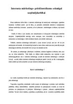 Referāts 'Interneta mārketings', 1.