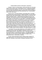 Eseja 'Eksistenciālisma iezīmes Albēra Kamī darbā "Svešinieks"', 1.