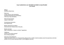 Prakses atskaite 'Matemātikas stundas plāns 4.klasei', 1.