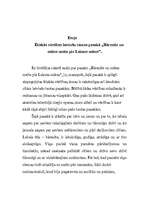 Eseja 'Ētiskās vērtības latviešu tautas pasakā "Bārenīte un mātes meita pie Laimes māte', 1.