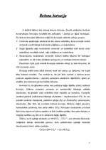 Referāts 'Betona korozija', 1.