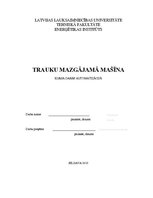 Referāts 'Trauku mazgājamā mašīna', 1.