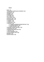 Referāts 'Pārtikas piedevas', 1.