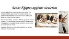 Prezentācija 'Senās Ēģiptes tērpu elementu izmantošana 20. un 21.gadsimta modē', 3.