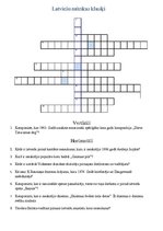 Konspekts 'Krustvārdu mīkla "Latvijas mūzikas klasiķi"', 1.