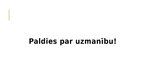 Prezentācija 'Atmiņas attīstīšanas un trenēšanas  iespējas pirmskolā un pamatskolā – praktiski', 28.