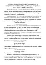 Eseja '"Ja apkārt ir sīkumaini ļaudis, kuri katru brīdi līgst ar kompromisu, ir vajadzī', 1.