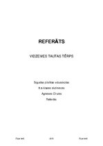Referāts 'Tautastērps', 1.