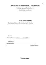 Konspekts 'Eiropas Savienības darba tiesības', 1.