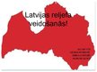 Prezentācija 'Latvijas reljefa veidošanās', 1.