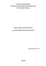 Referāts 'Džons Boulbijs - grāmatas "Drošais pamats" analīze un raksturojums, konspektīvs ', 1.